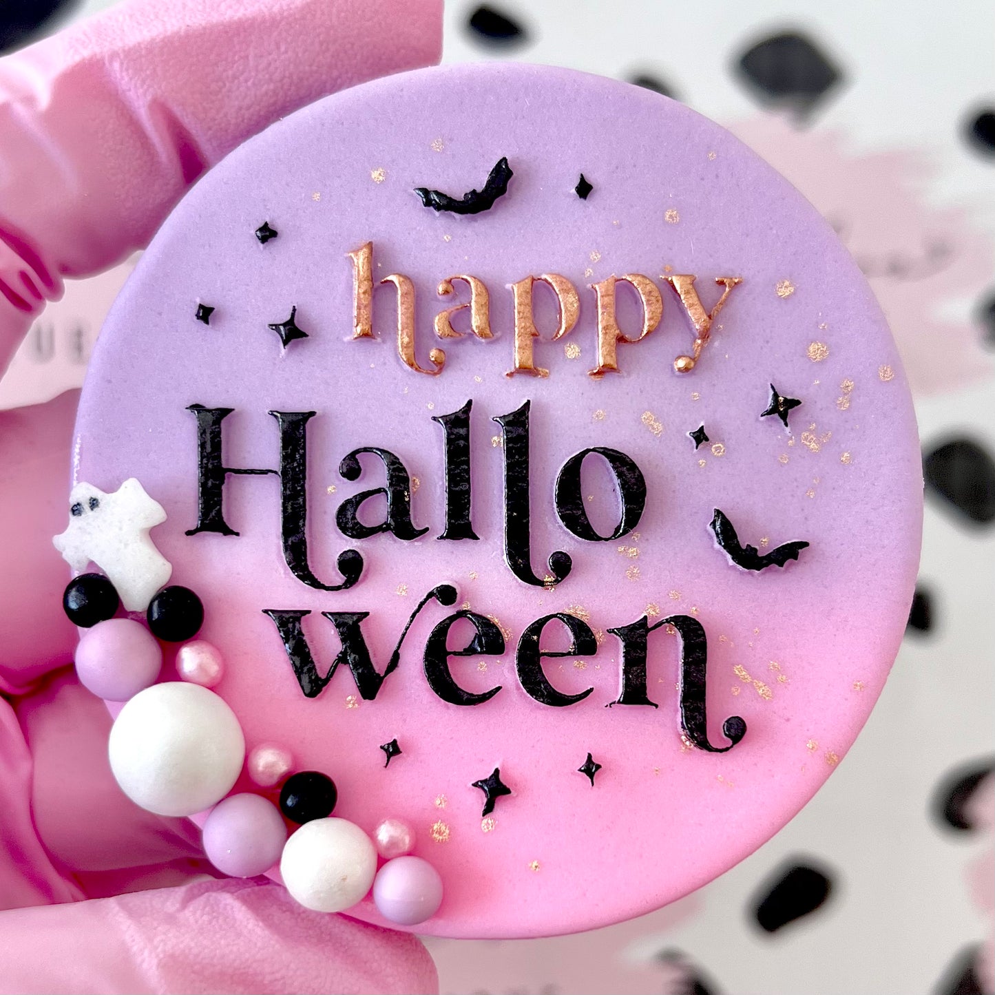 HAPPY HALLO WEEN - RAISED EMBOSSER