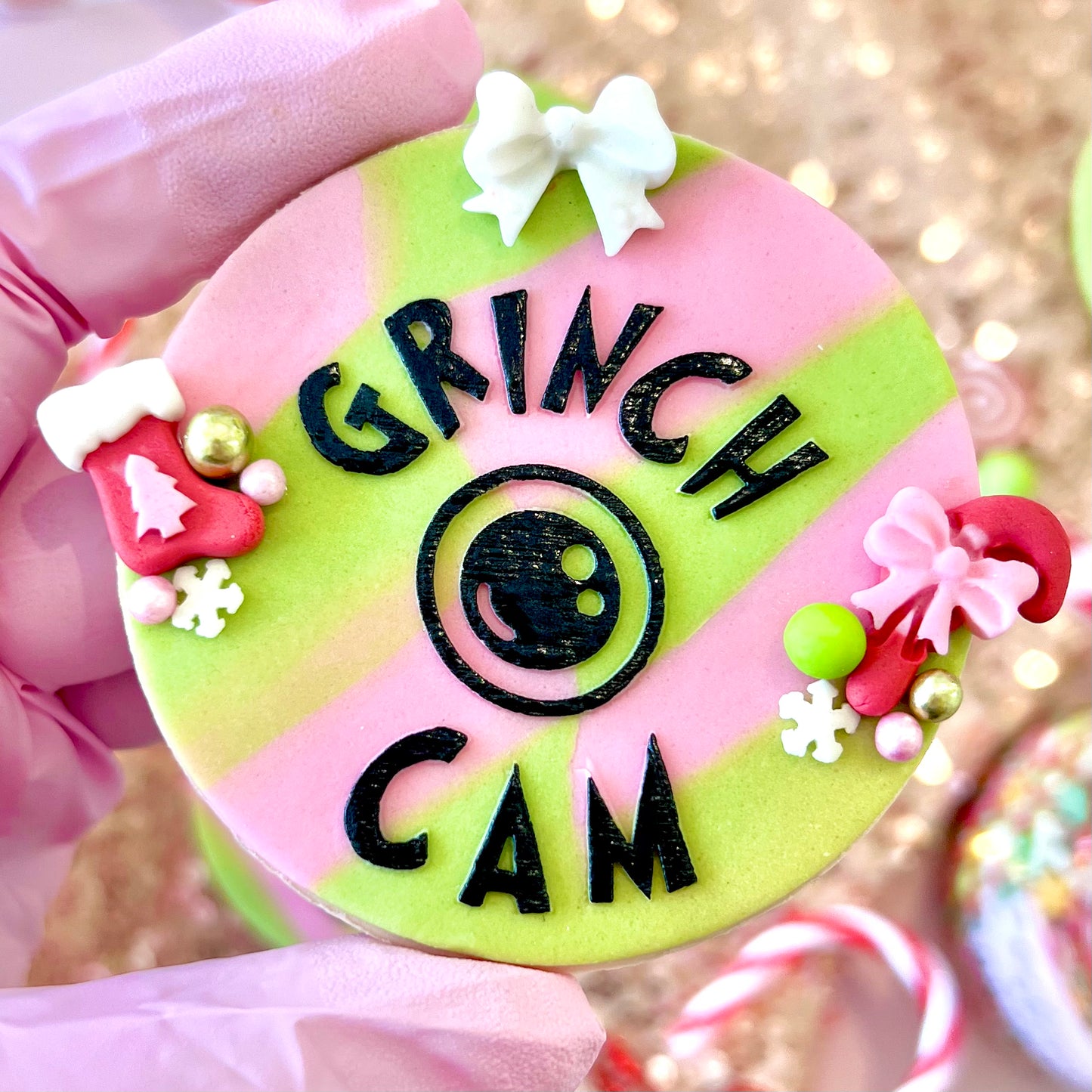 SET OF 6 GRINCH - RAISED EMBOSSER