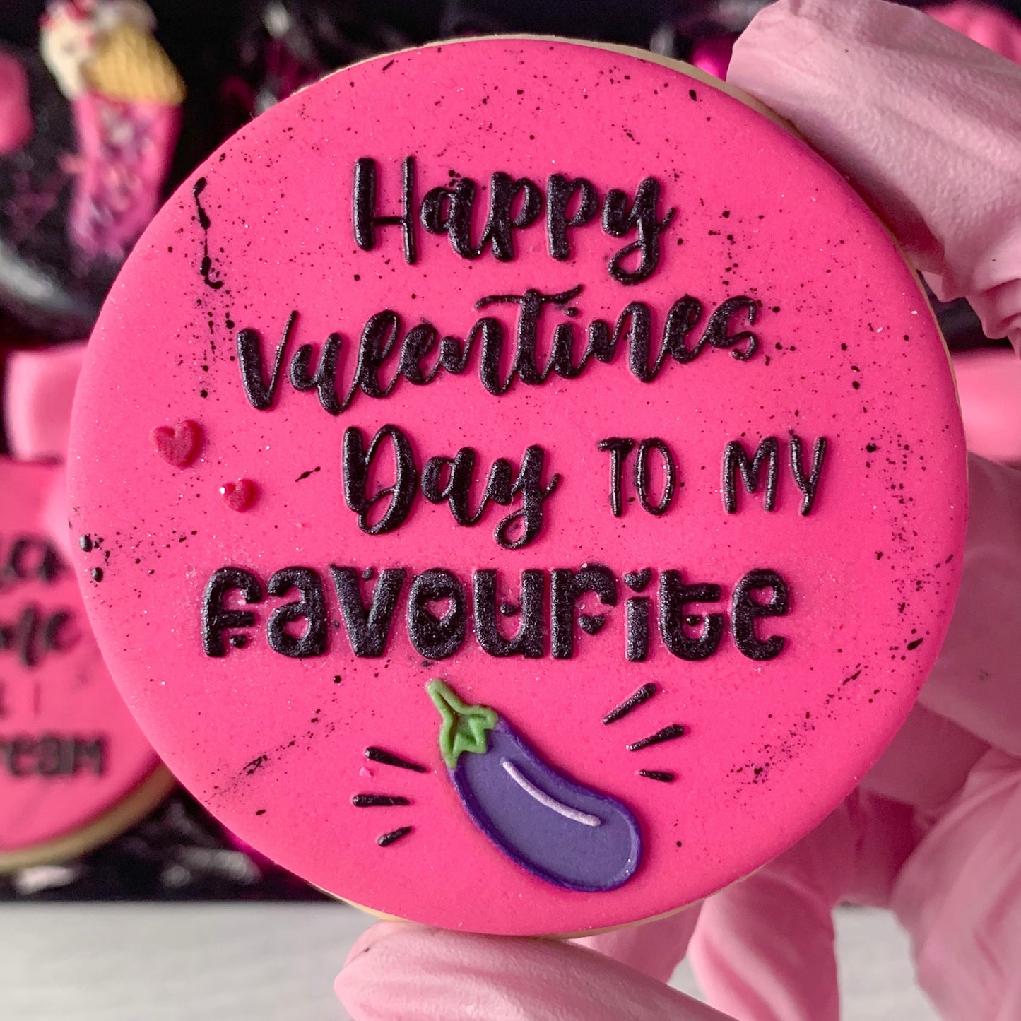 NAUGHTY VALENTINES SET OF 4 - RAISED EMBOSSER