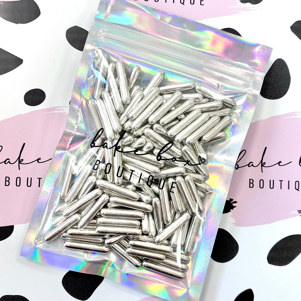 SILVER RODS - SPRINKLES
